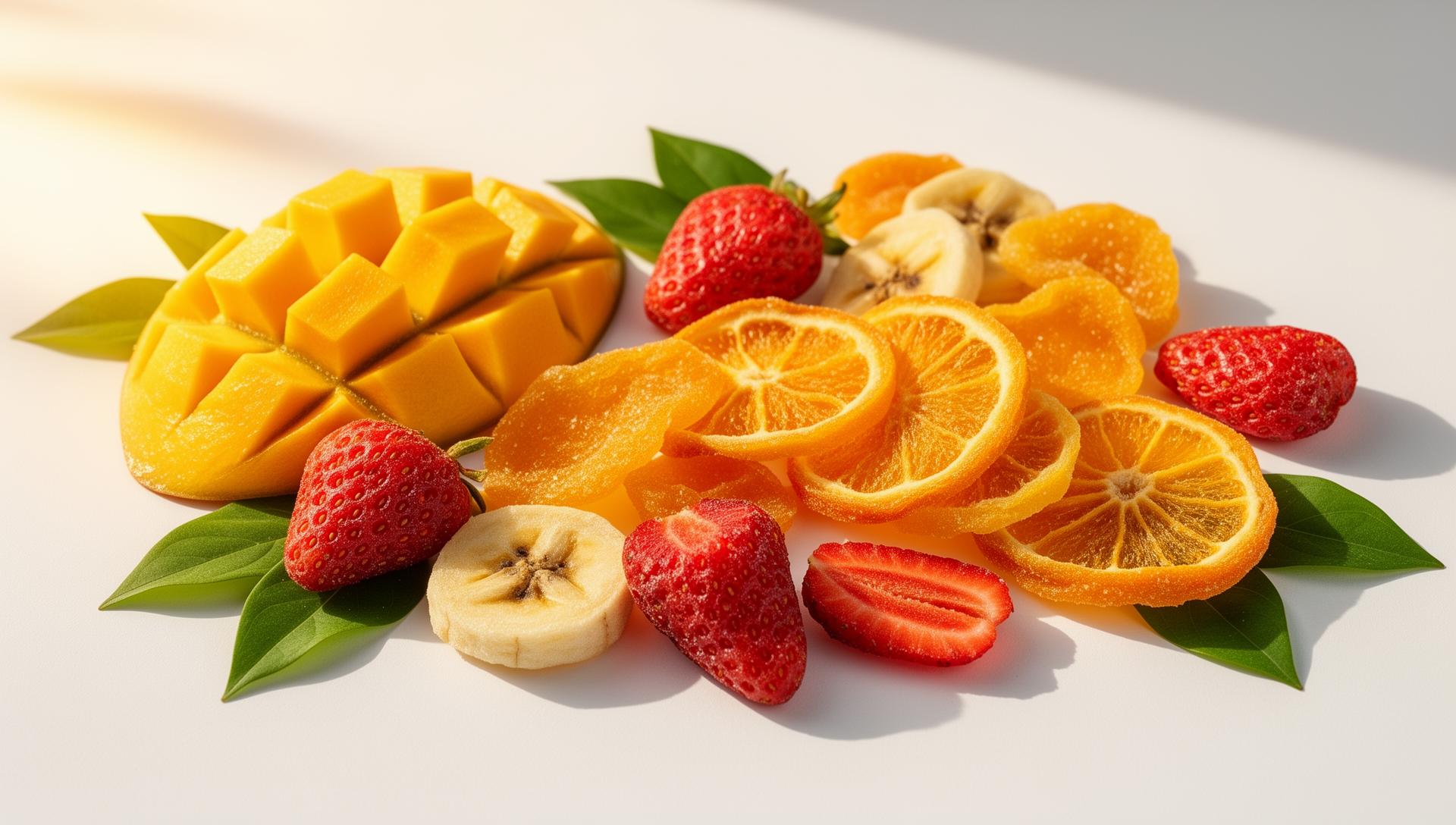 Frutas deshidratadas naturales Fruticante